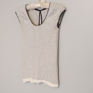 ☀️ Free People Striped Stretch Top